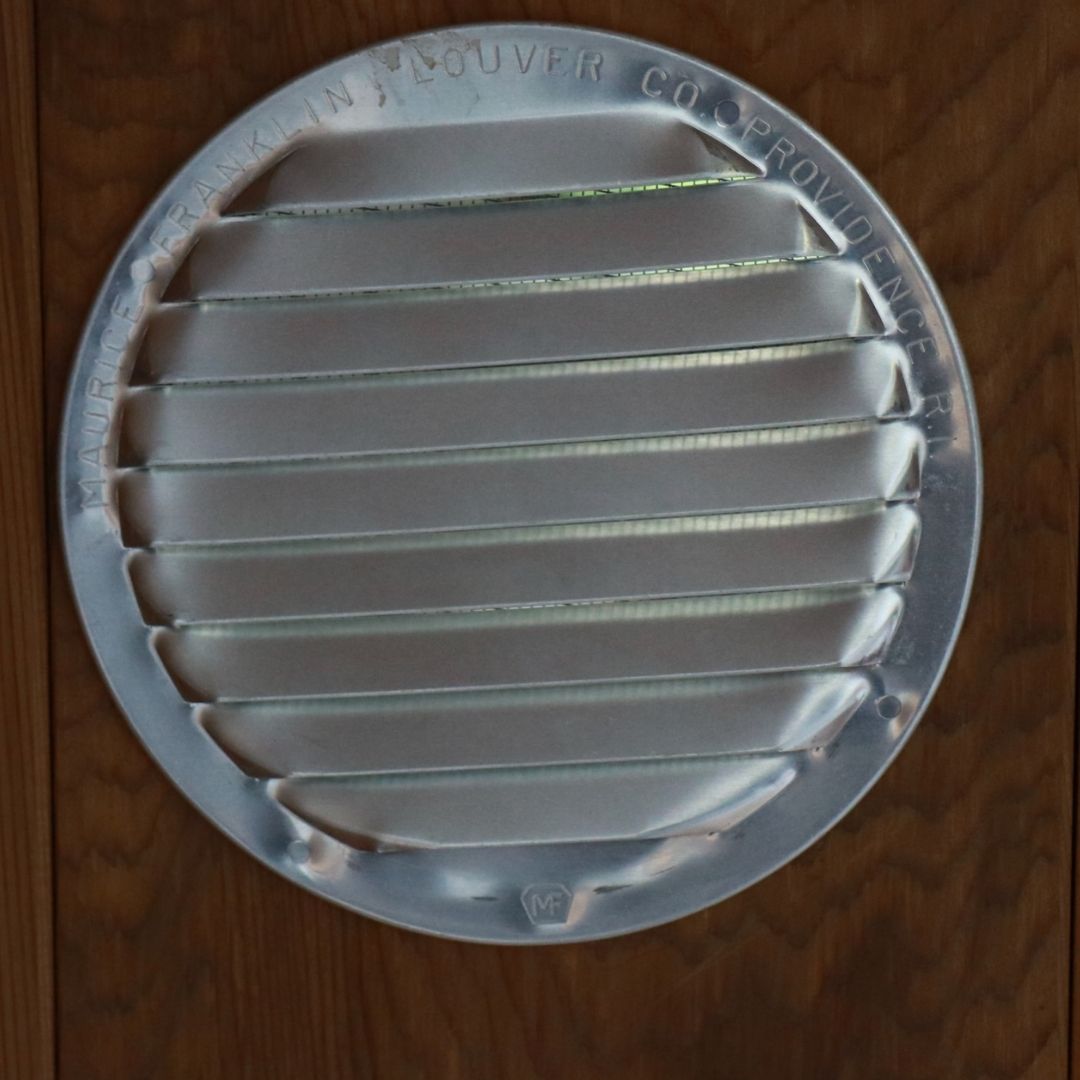 Barrel sauna - ventilation system