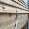 Barrel sauna features - aluminium bands