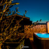 Jacuzzi hot tub in rental property