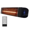 Outdoor remote control heater