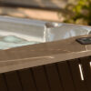 J-200™ DESIGN
Designed to enhance your outdoor living, J-200™ hot tubs feature UV-resistant tool-free cabinetry, plush pillows, ergonomically designed seats, ambient multi-coloured LED lighting, and convenient integrated cup holders. J-200 Features