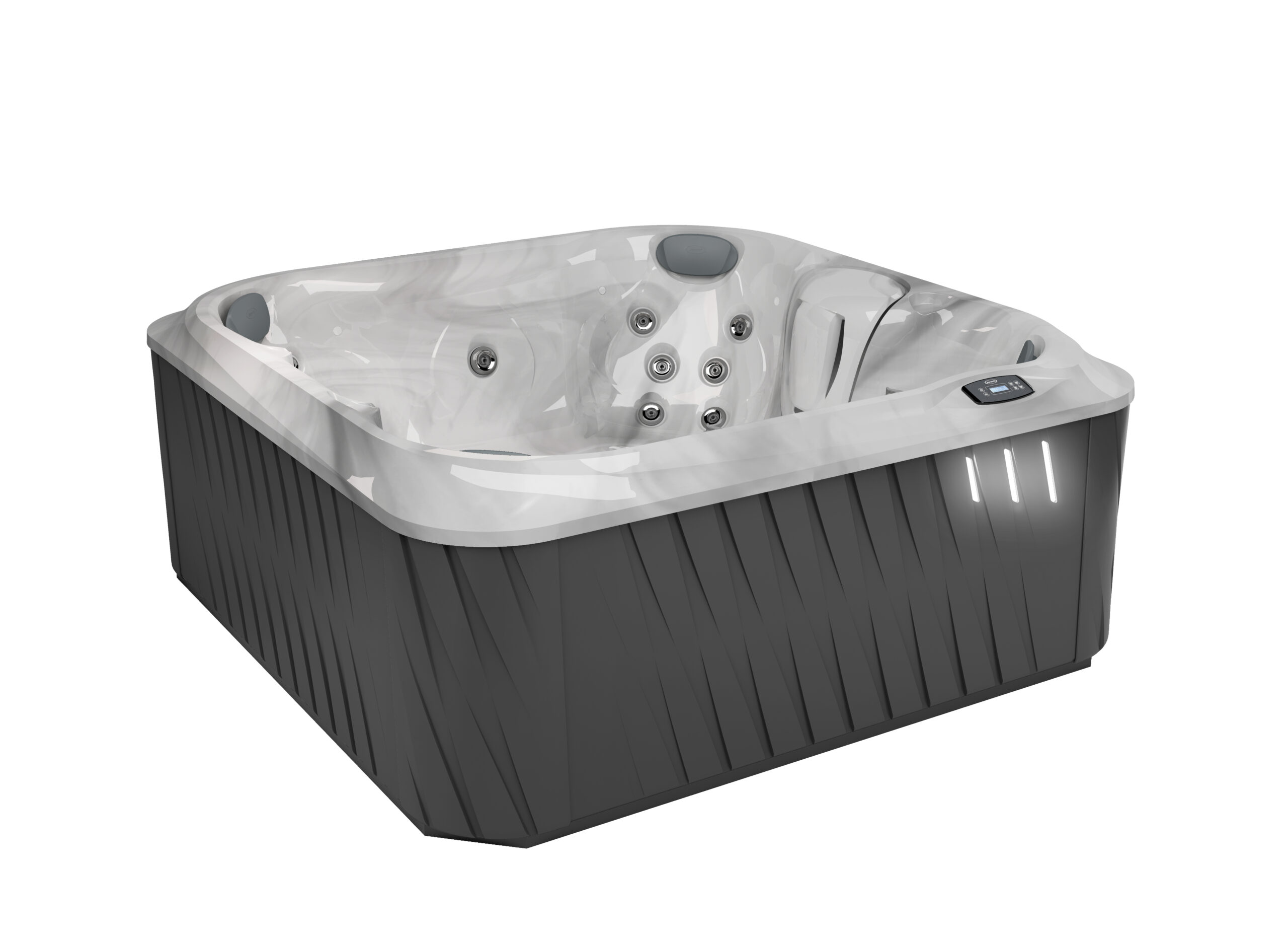 J-225 Platinum / Charcoal