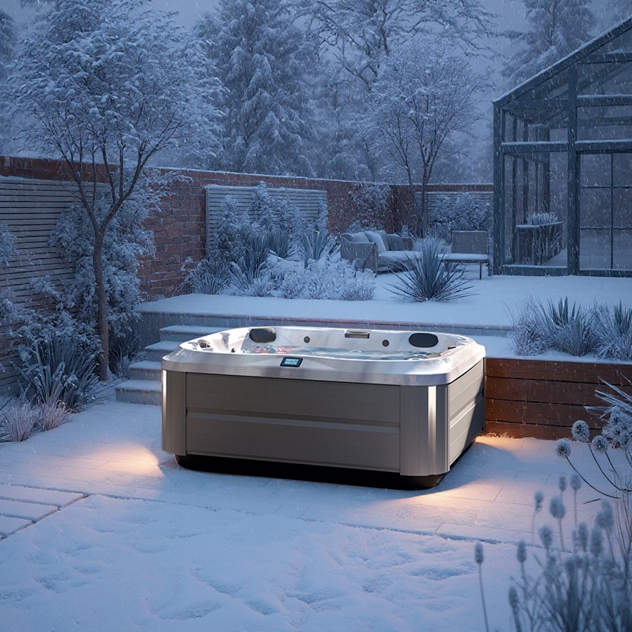 Hot tub running costs in winter